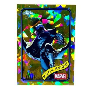 2025 Topps Chrome Marvel Sapphire Moon Knight Card #98 Gold Sapphire 18/50